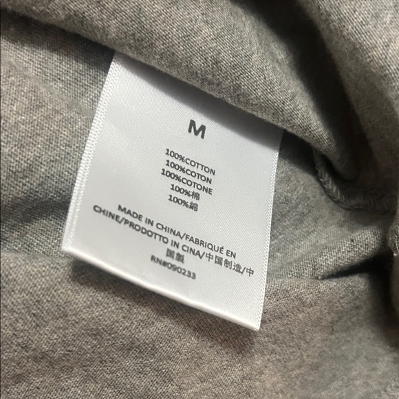 Fear of God Essentials Heather Gray Tee - Picture 3 of 5